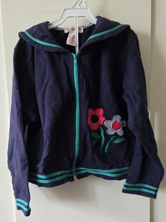 Gymboree Other - Gymboree Hi Ho Sailor Line girls' zip-up